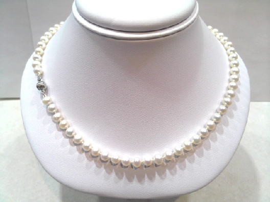 Gallery Gemma Cultured Pearl Collection  Sweetheart Pearl Strand Ne...