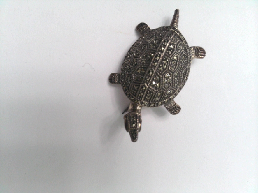 sterling brooch turtle OTH