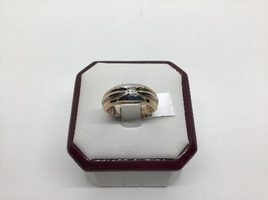 14kt 2 tone 0.10 ct OTH