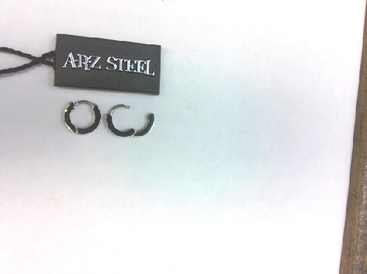 A.R.Z. steel huggies earrings OTH  mini