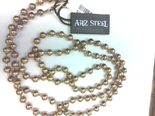 r gold plated steel 4 mm 28 in