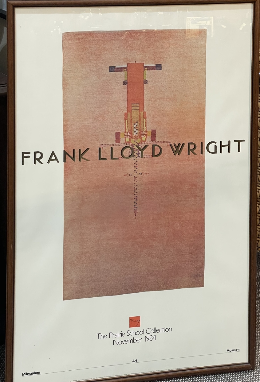 Frank Lloyd Wright Prairie School Framed Print
Milwaukee Museum of Art 1984