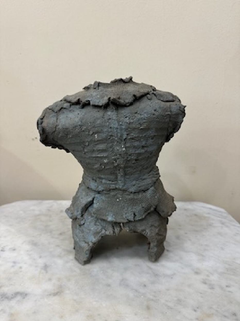 Medieval Clay Warrior Bust