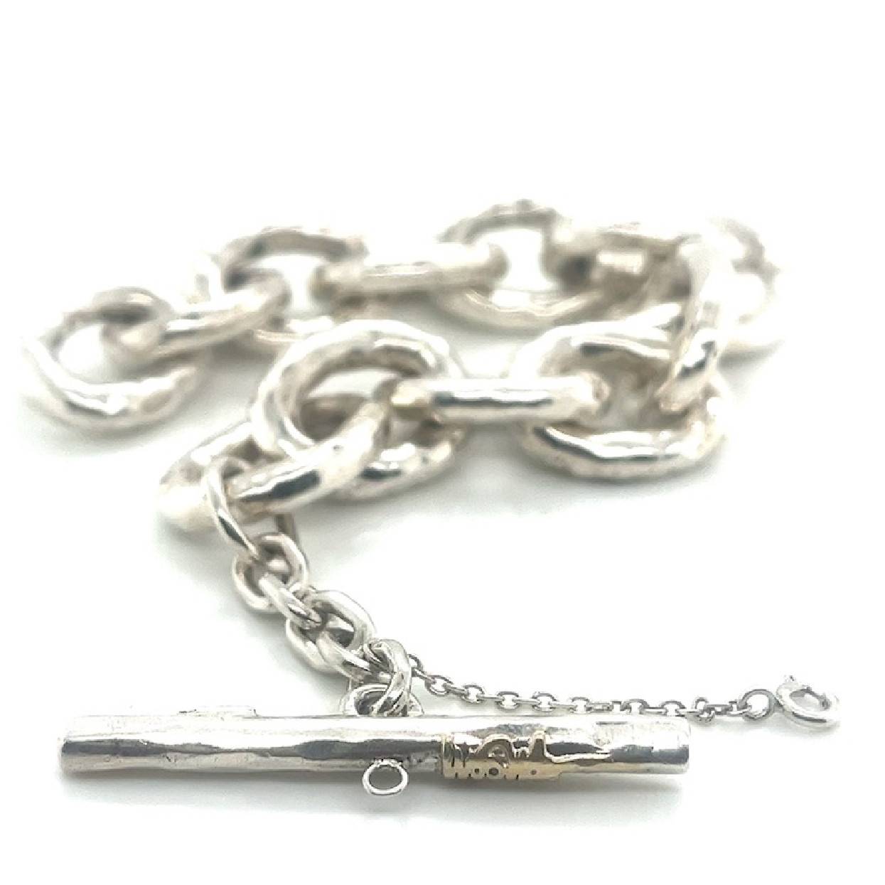 Sterling Silver Ippolita Link Bracelet 8 Inches