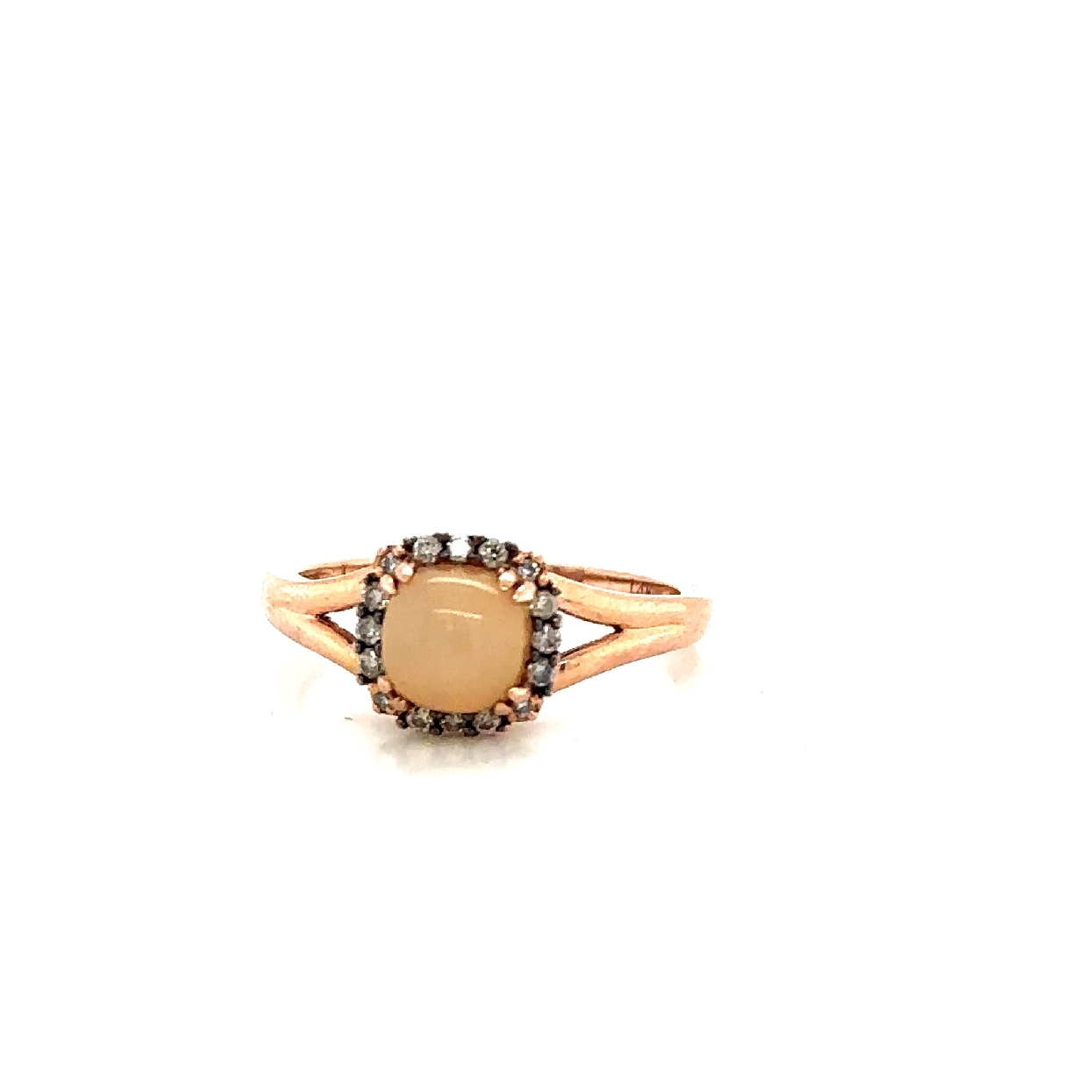 14K Rose Gold Levian Opal Ring With Diamond Halo

Size 7
