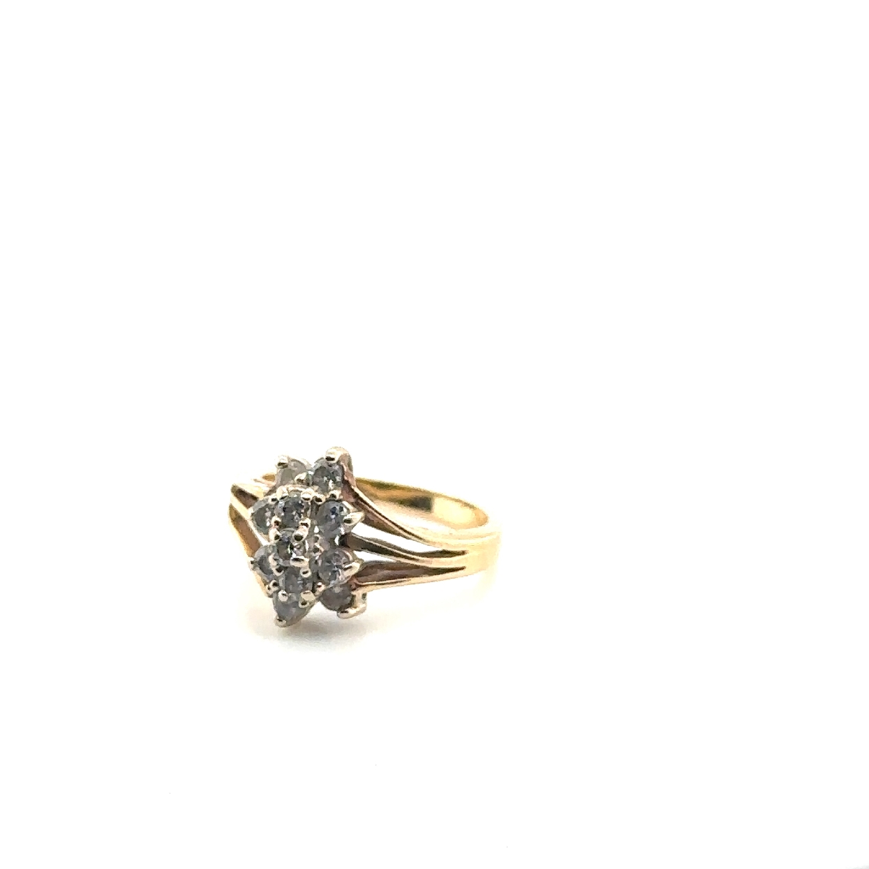 14K Yellow Gold Diamond Ring 
0.5ct

Size 4.25