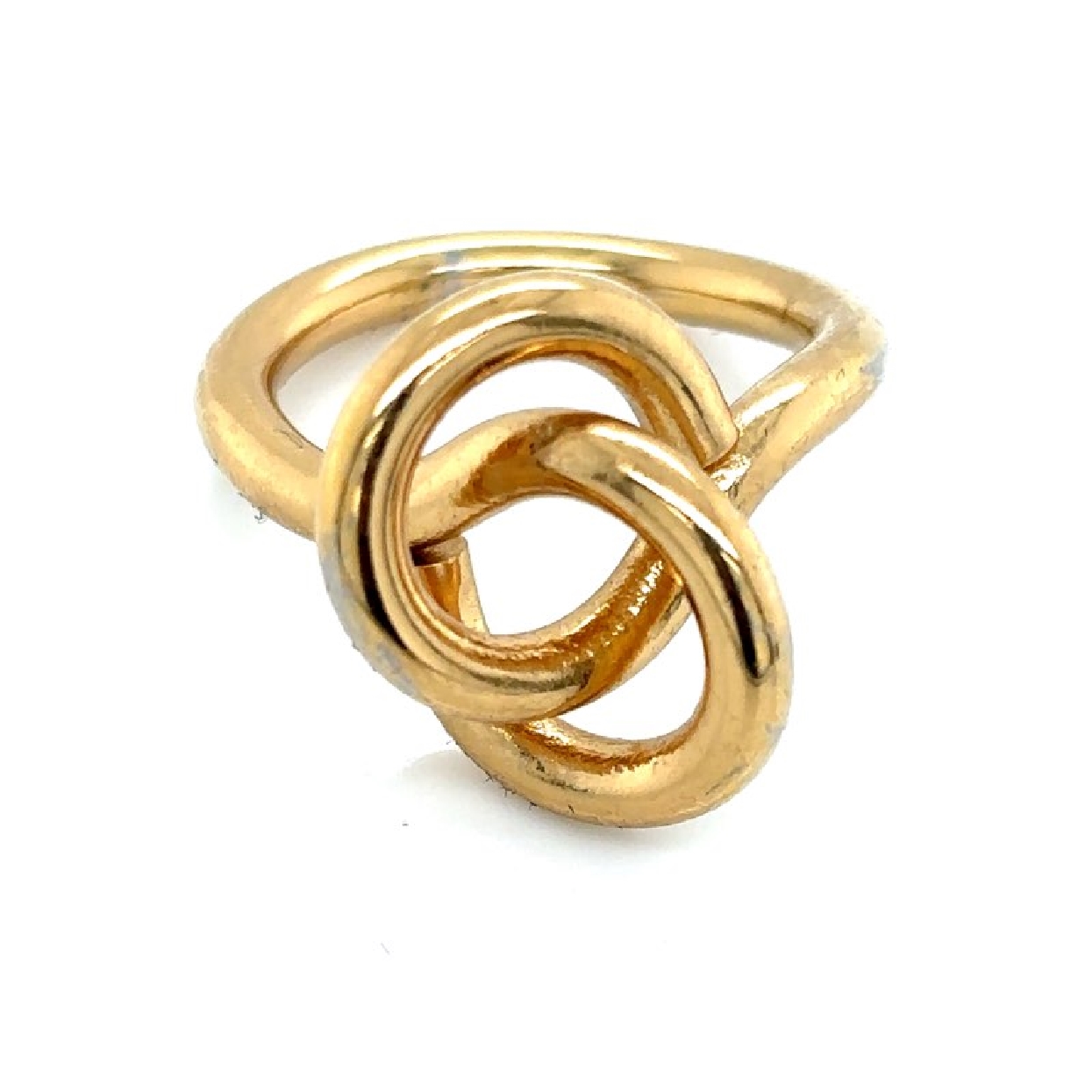 14K Yellow Gold Knot Ring Size 6.5