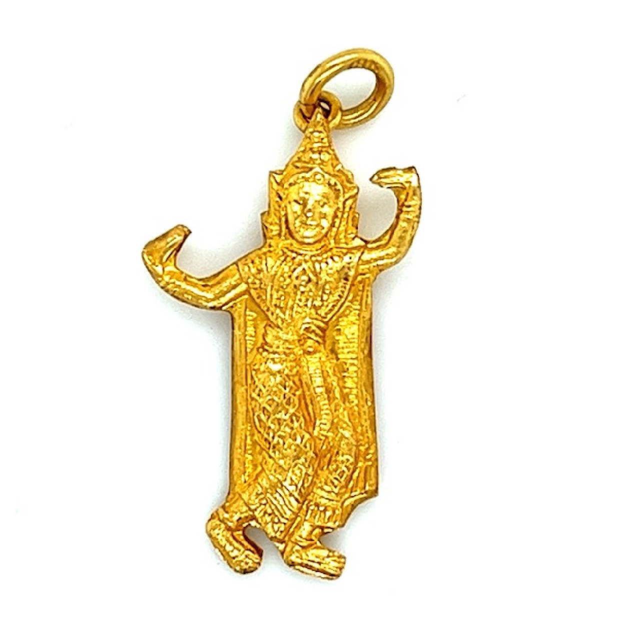 22K Yellow Gold Hindu God Pendant or Charm