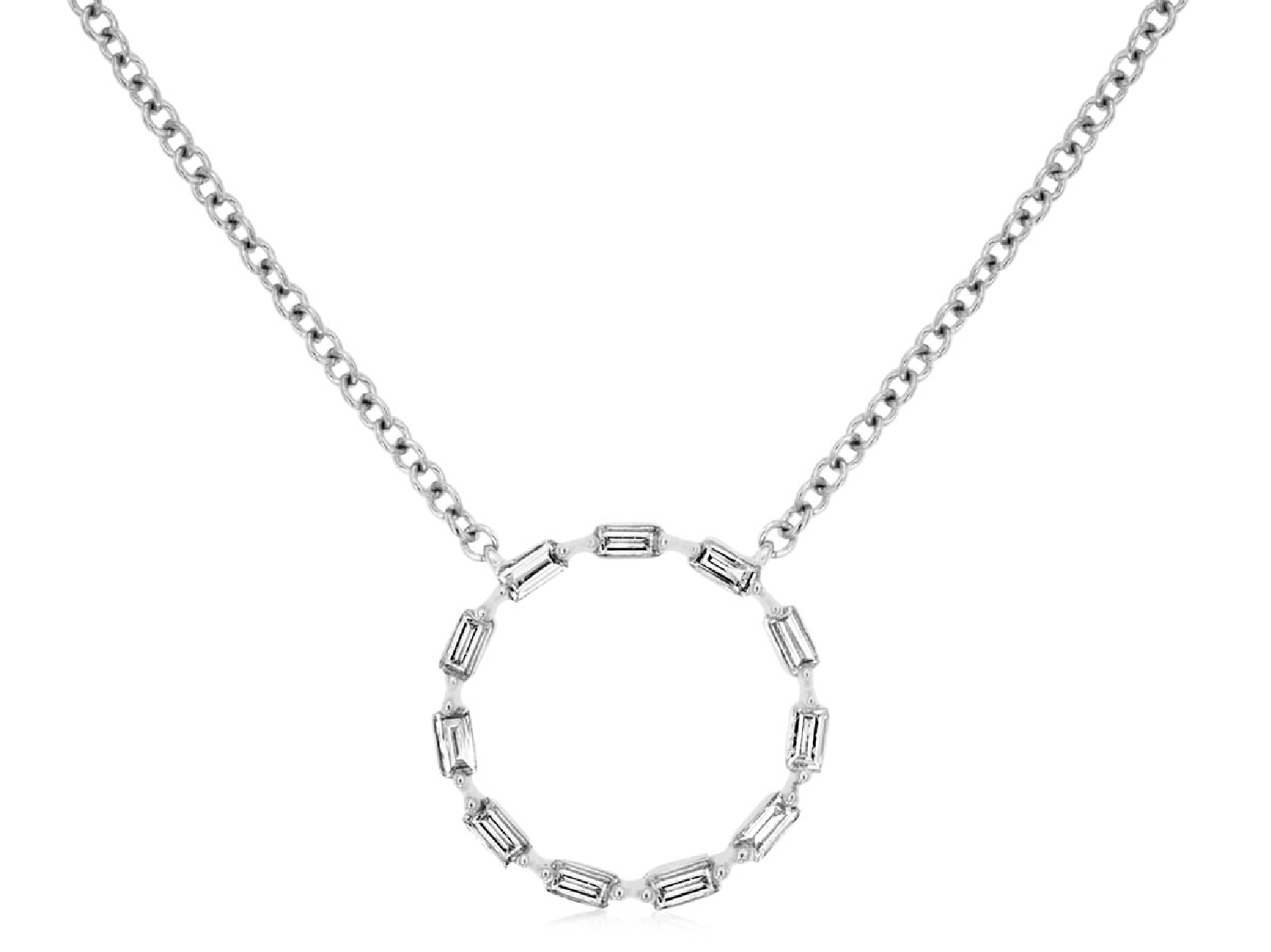 Diamond Circle Necklace
0.25ct

18 Inches