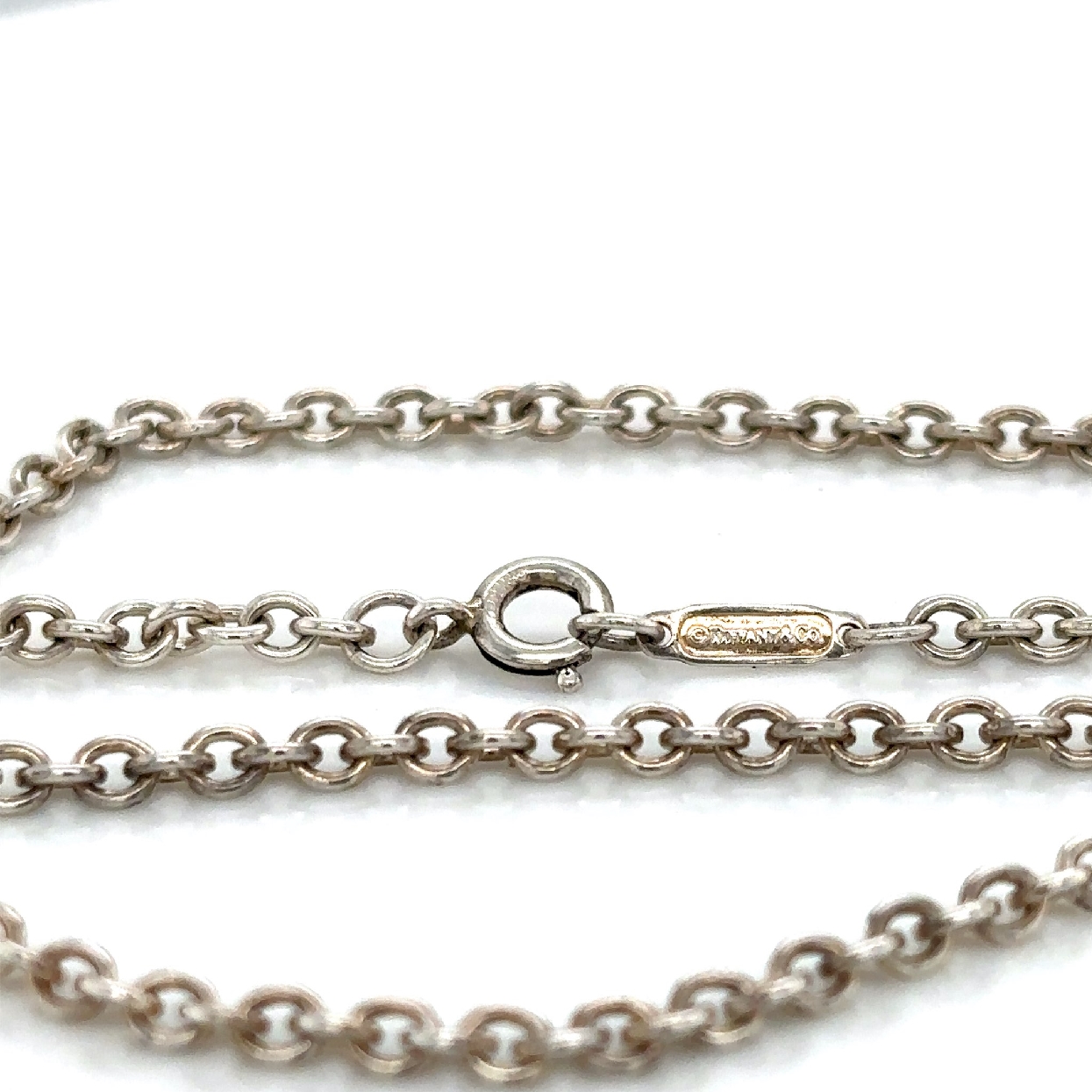 Sterling Silver Tiffany and Co Chain 16 Inches