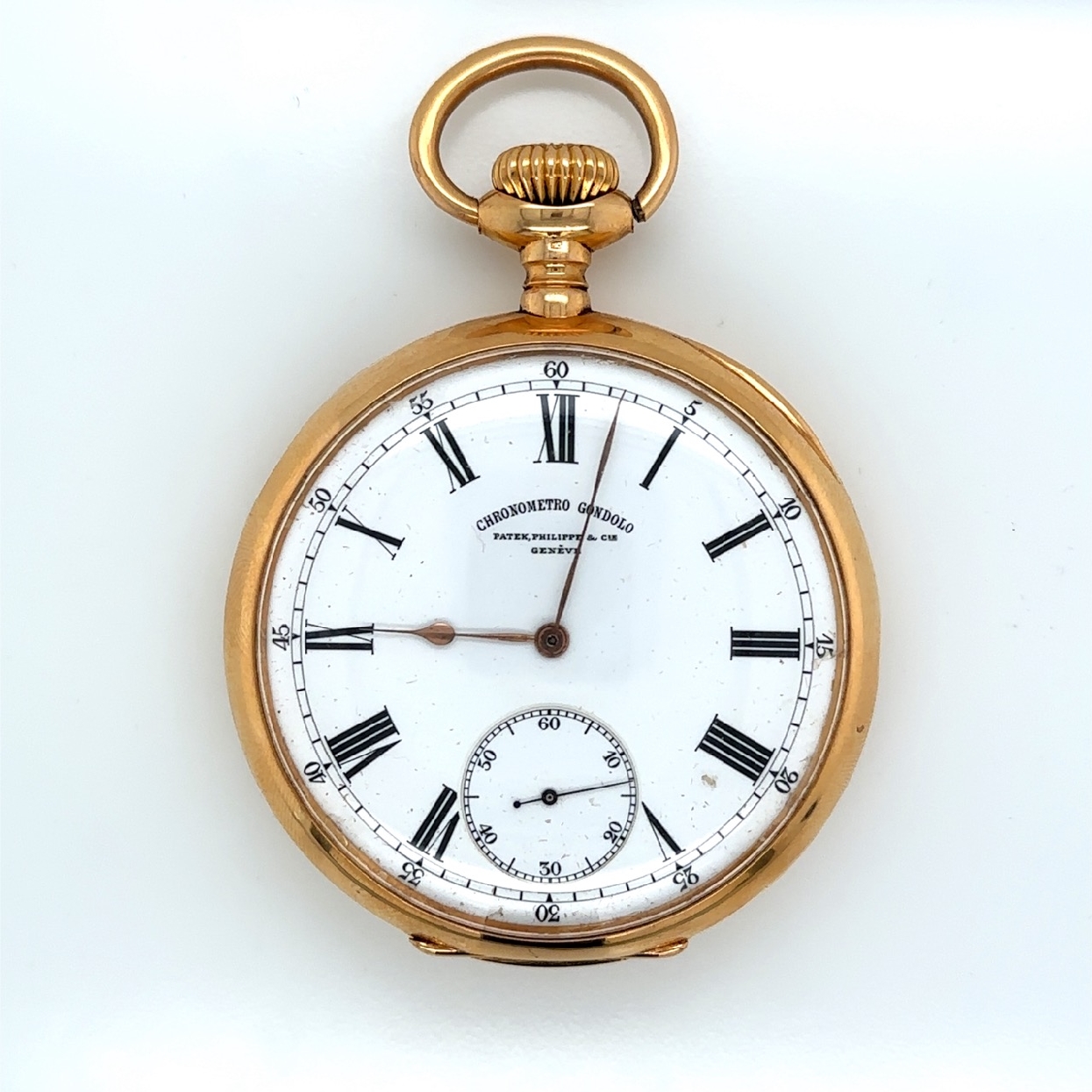 1903 18K Yellow Gold Patek Philippe & Co Poclet Watch 
Chronometro Gondolo

Comes with Original Box