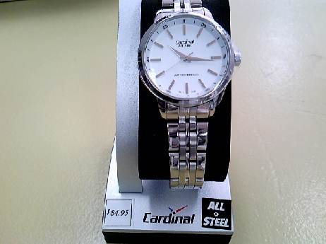 1333: One ladies Cardinal all steel bracelet watch 