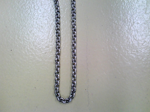 1402: one Chisel 36 inch inch Rolo style chain 