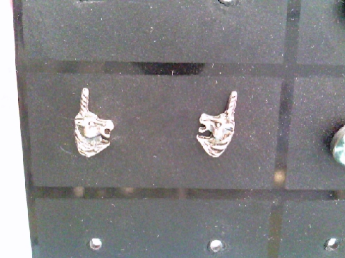 1713: Sterling Silver Unicorn earrings