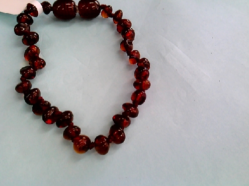 1871: One genuine Cherry Amber baby teething bracelet