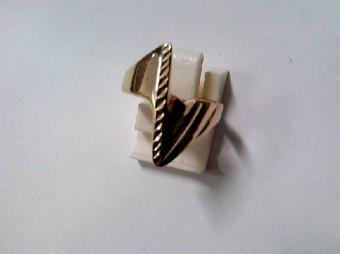 1994: one ladies fashion ring of 10k white or yellow gold 