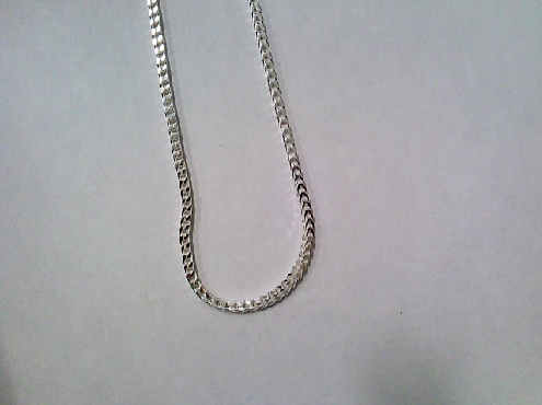 4159:  one sterling silver 925 20   defranco chain on lobster clasp