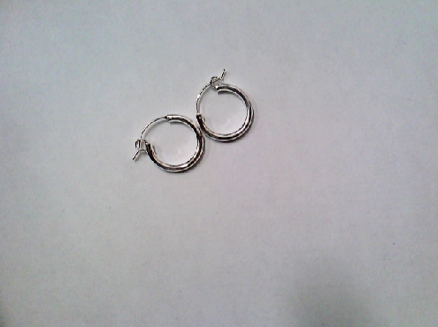 4164: sterling silver 925 hoop earrings 