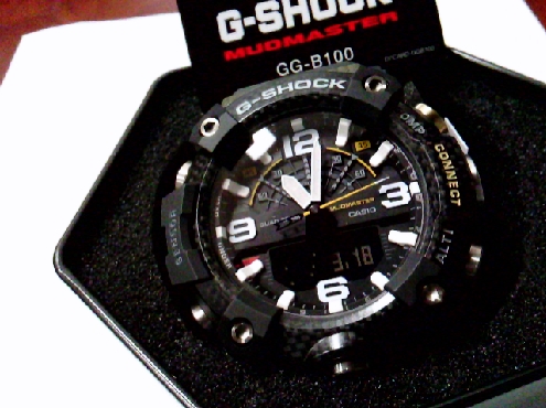 CASIO13: Mudmaster Green resin Casio G Shock brand watch 