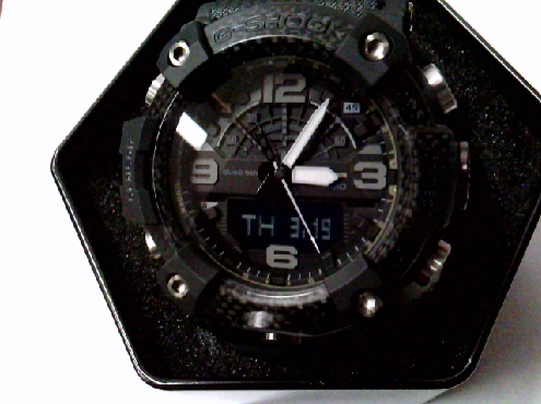 CASIO33: Casio G Shock brand gents all black watch 