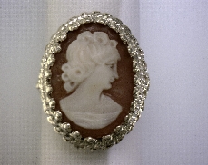 ESTATE 10kY Cameo Ring [3.8dwt]