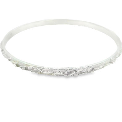 Artist:  Anne-Marie Warburton  Silver Twig & Branch Bangle  Origina...