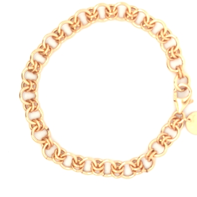 Gallery Gemma Chain Maille Collection  Yellow Gold One x Two Patter...