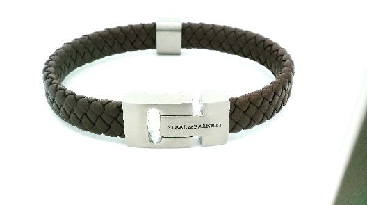 Steel & Barnett Harrison Bracelet - Brown Sophistication Meets Si...