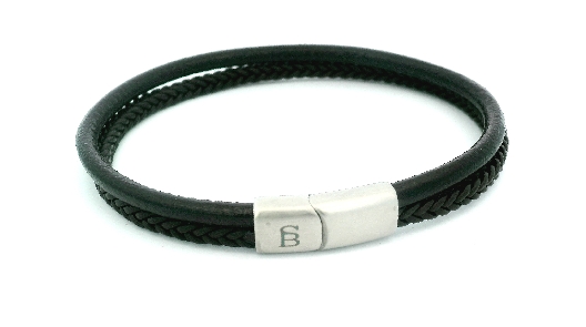 Steel & Barnett  Denby Leather Bracelet - Brown  Sophistication Mee...