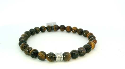 Steel & Barnett Basic Stones Bracelet - Tiger Eye Sophistication ...