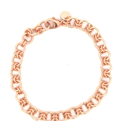 Gallery Gemma Chain Maille Collection  Rose Gold One x Two Pattern ...