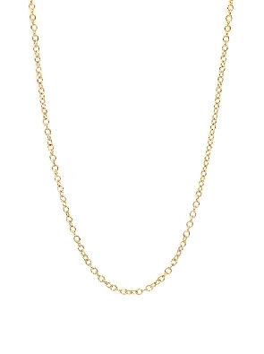 Anzie Jewelry; Montreal  14K Gold Cable Chain  14k yellow gold fine...