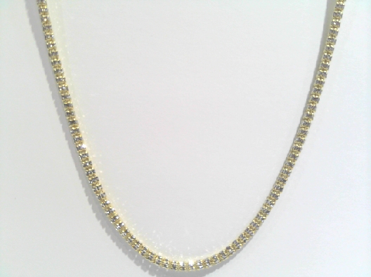 Gallery Gemma Designer Collection  14K Two-Tone Gold Fancy Heavy Ic...