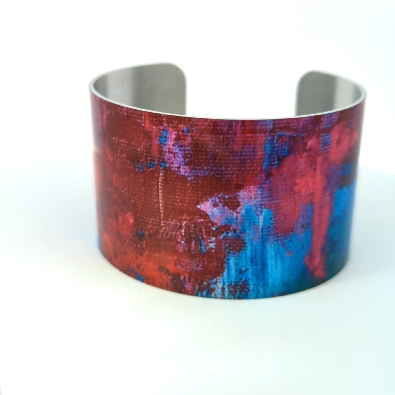 Catherine Bobesich; Artist  Reflections Cuff  Limited edition bespo...