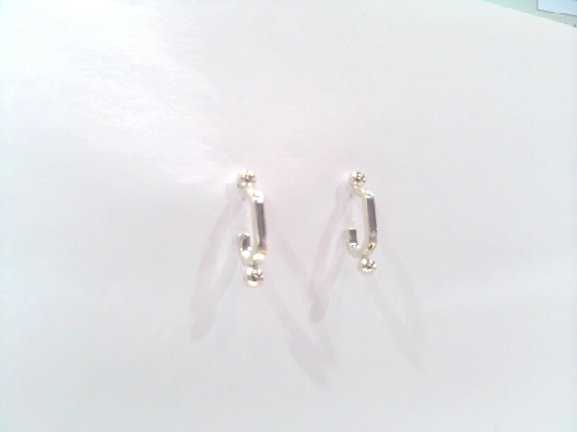 Mignon Faget; New Orleans  Lozenge Link Small Earrings  From the Ir...