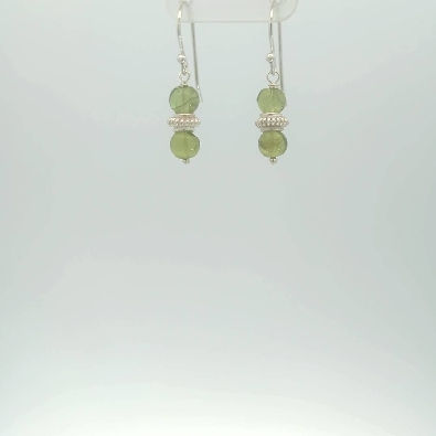 Gallery Gemma  Peridot Dangle Earrings  Peridot gemstone beads are ...