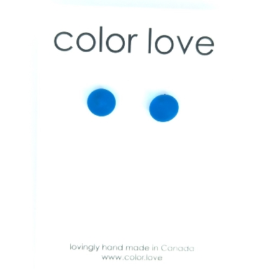 Color Love  Simple Stud Earrings   A bright splash of colour! These...