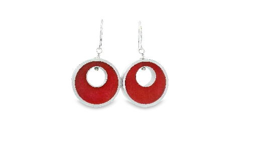 Color Love Resinique Spotlight Earrings - Pink Make a vibrant sta...