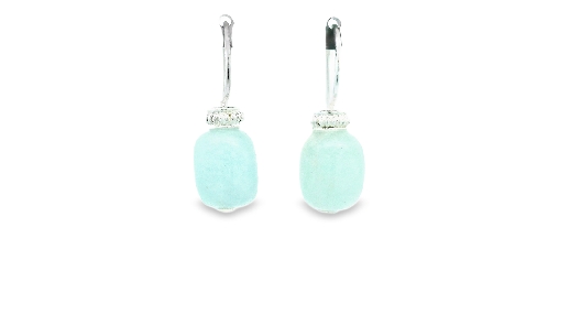 Gallery Gemma Aquamarine Drop Earrings Drop style earrings featur...