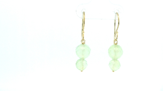 Gallery Gemma Originals Prasiolite Bead Dangle Earrings Pretty da...