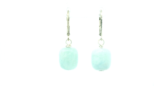 Gallery Gemma  Aquamarine Drop Earrings  Drop style earrings featur...