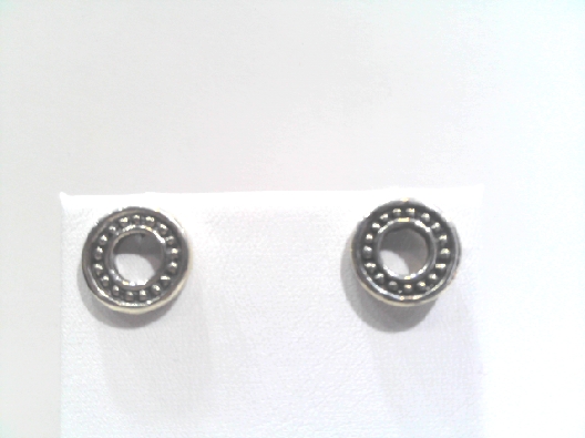 SCARO; Caroline Arbour joailliere  Purete Silver Circle Post Earrin...