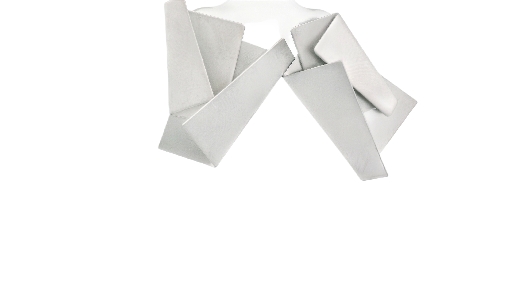 PURSUITS; Toronto  Quire Ear Jacket Earrings - Satin Silver  From t...