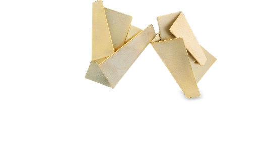 PURSUITS; Toronto  Quire Ear Jacket Earrings - Satin Gold  From the...