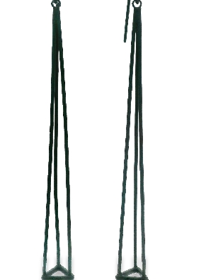 PURSUITS; Toronto  Glint Earrings - Matte Black  From the FS Collec...