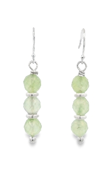 Gallery Gemma Originals  Prasiolite Bead Earrings  Dangle style ear...