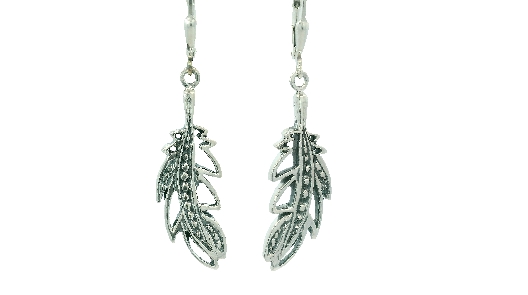 SCARO; Caroline Arbour joailliere  Magie Feather Earrings  From the...