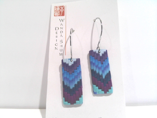 Wanda Shum Design; British Columbia Landscape Dreams Rectangle Ear...