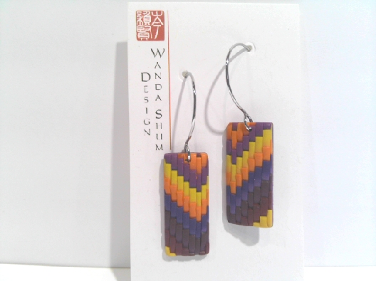 Wanda Shum Design; British Columbia Landscape Dreams Rectangle Ear...