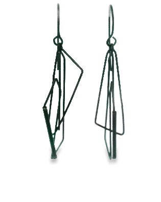 PURSUITS; Toronto Finley Hoop Earrings - Matte Black From the FS ...